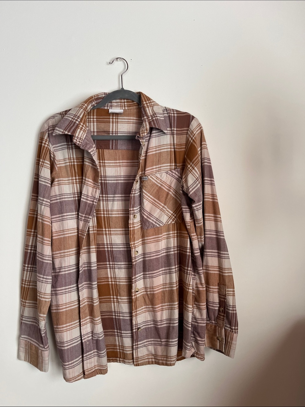 Columbia Plaid Flannel Shirt